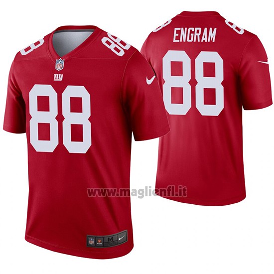 Maglia NFL Legend New York Giants 88 Evan Engram Inverted Rosso